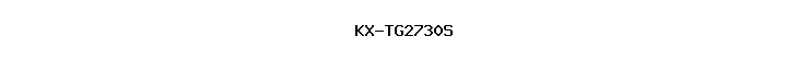 KX-TG2730S