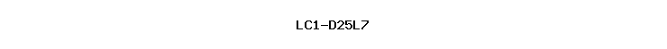 LC1-D25L7