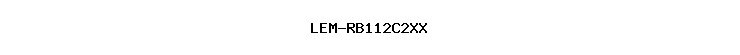 LEM-RB112C2XX