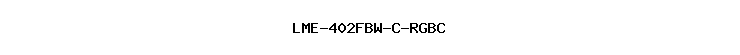 LME-402FBW-C-RGBC