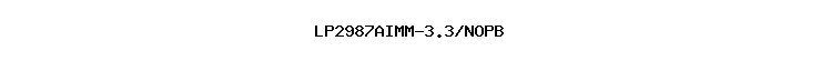 LP2987AIMM-3.3/NOPB