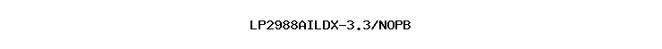 LP2988AILDX-3.3/NOPB