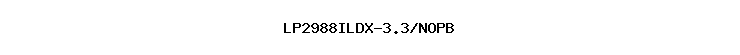 LP2988ILDX-3.3/NOPB