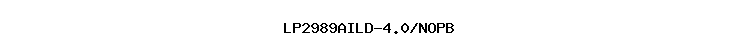 LP2989AILD-4.0/NOPB