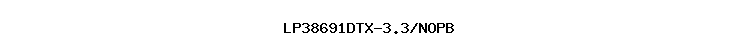 LP38691DTX-3.3/NOPB