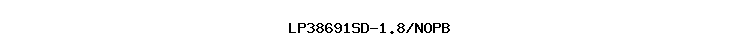 LP38691SD-1.8/NOPB