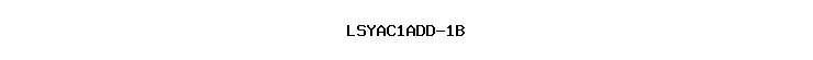 LSYAC1ADD-1B