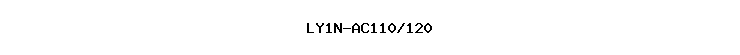 LY1N-AC110/120