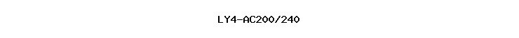 LY4-AC200/240