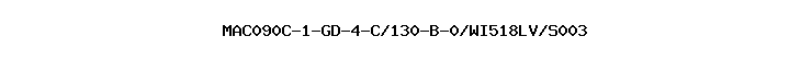 MAC090C-1-GD-4-C/130-B-0/WI518LV/S003