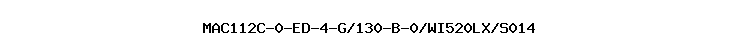 MAC112C-0-ED-4-G/130-B-0/WI520LX/S014