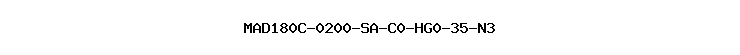 MAD180C-0200-SA-C0-HG0-35-N3