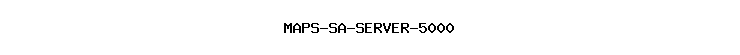 MAPS-SA-SERVER-5000