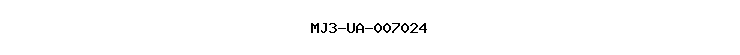 MJ3-UA-007024