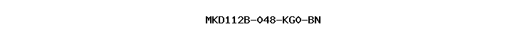 MKD112B-048-KG0-BN