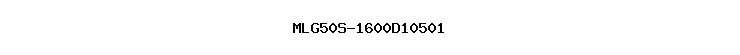MLG50S-1600D10501