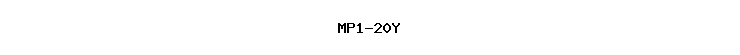 MP1-20Y