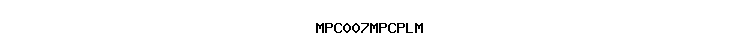 MPC007MPCPLM