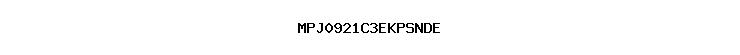 MPJ0921C3EKPSNDE