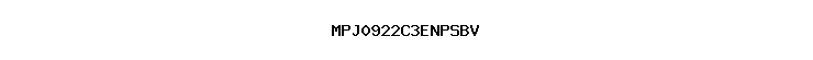 MPJ0922C3ENPSBV
