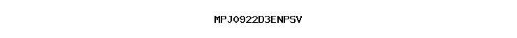 MPJ0922D3ENPSV