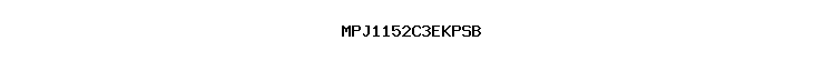 MPJ1152C3EKPSB