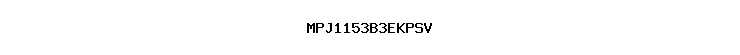 MPJ1153B3EKPSV