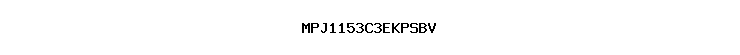 MPJ1153C3EKPSBV
