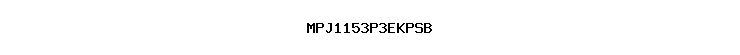 MPJ1153P3EKPSB