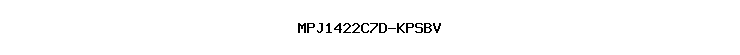 MPJ1422C7D-KPSBV