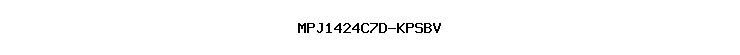 MPJ1424C7D-KPSBV