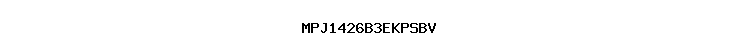 MPJ1426B3EKPSBV
