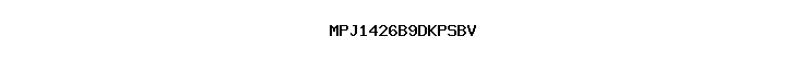 MPJ1426B9DKPSBV