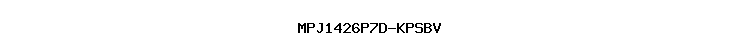 MPJ1426P7D-KPSBV