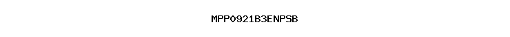 MPP0921B3ENPSB