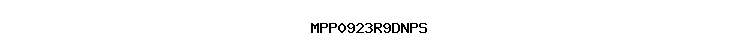 MPP0923R9DNPS