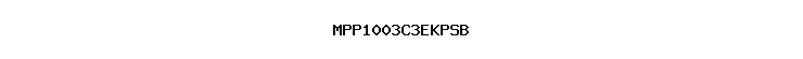 MPP1003C3EKPSB