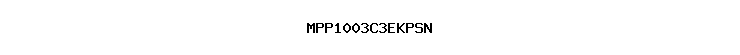 MPP1003C3EKPSN
