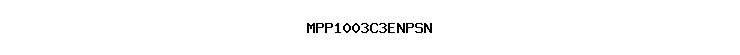 MPP1003C3ENPSN