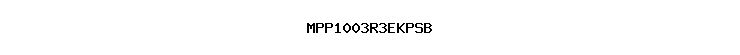 MPP1003R3EKPSB