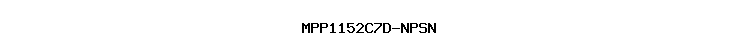 MPP1152C7D-NPSN