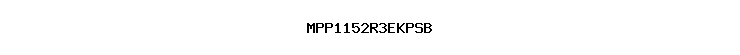 MPP1152R3EKPSB