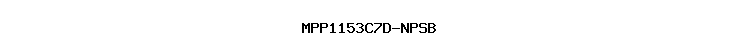 MPP1153C7D-NPSB