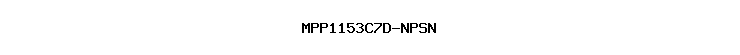 MPP1153C7D-NPSN