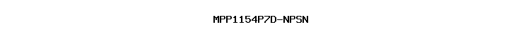MPP1154P7D-NPSN