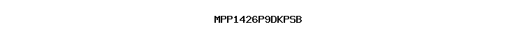 MPP1426P9DKPSB