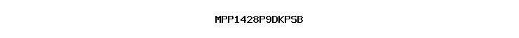 MPP1428P9DKPSB