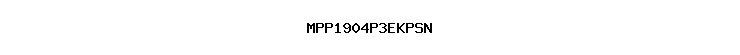 MPP1904P3EKPSN