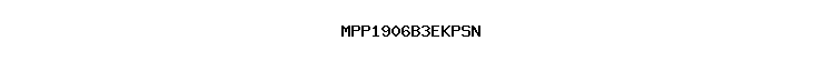 MPP1906B3EKPSN