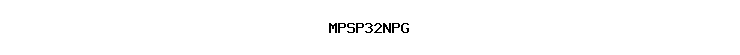 MPSP32NPG